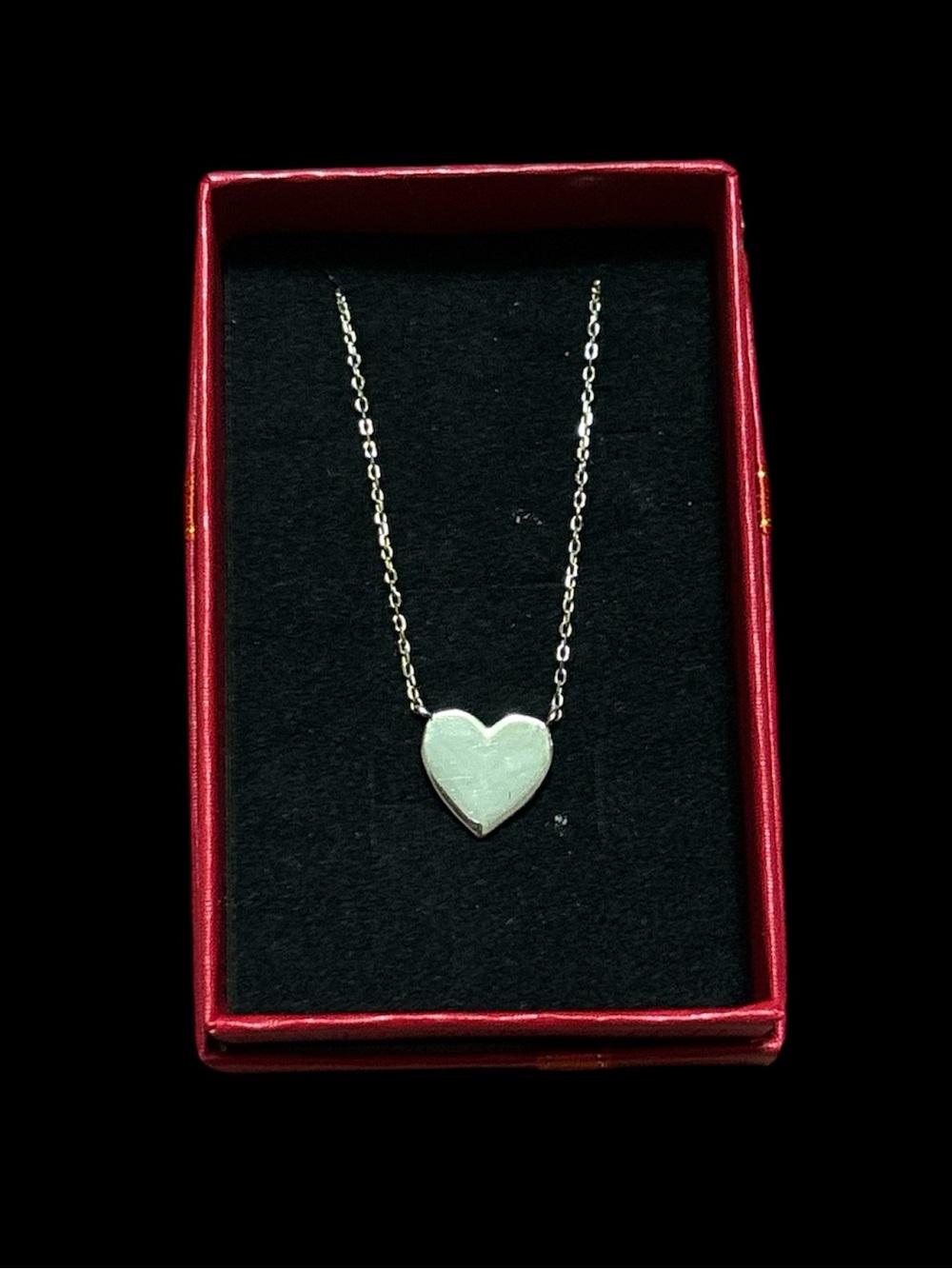 Silver Heart Pendant Necklace - Elegant Women’s Jewelry